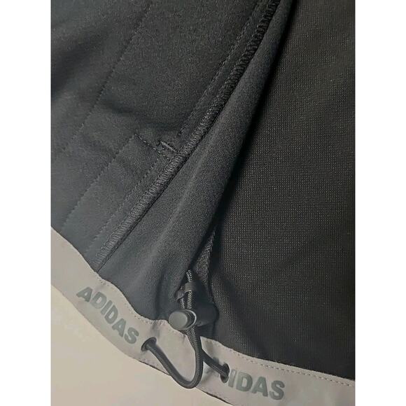 Adidas Golf Men's Black Full Zip Stretch Windbreaker Jacket Size Medium - Picture 8 of 8